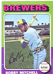 1975 Topps Baseball Cards      468     Bobby Mitchell